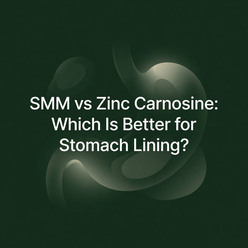 S-methylmethionine vs zinc carnosine: which is better for stomach lining?