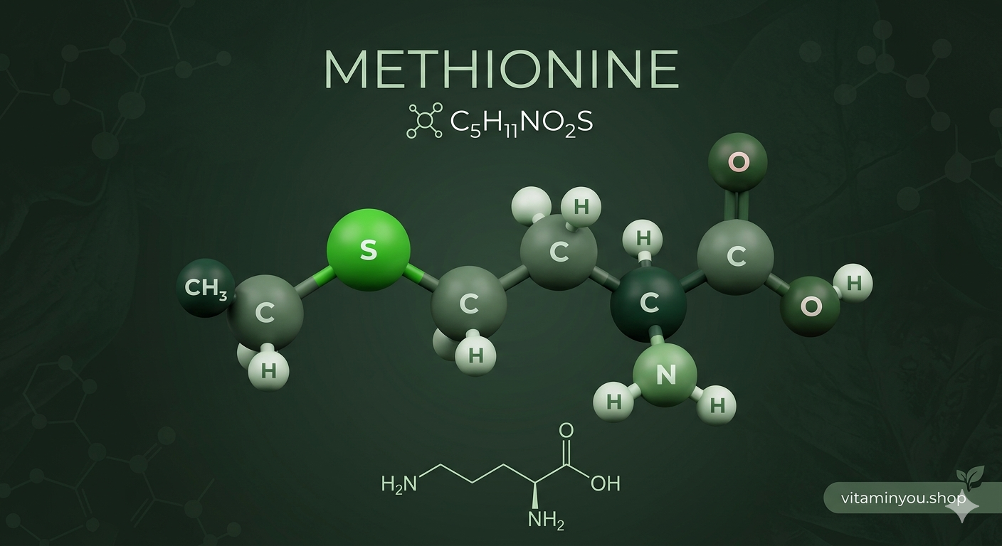 Methionine chemical structure